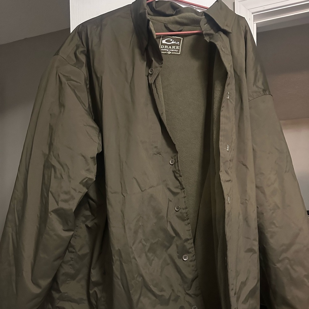 Drake Men's Dark Green Insulated Jacket